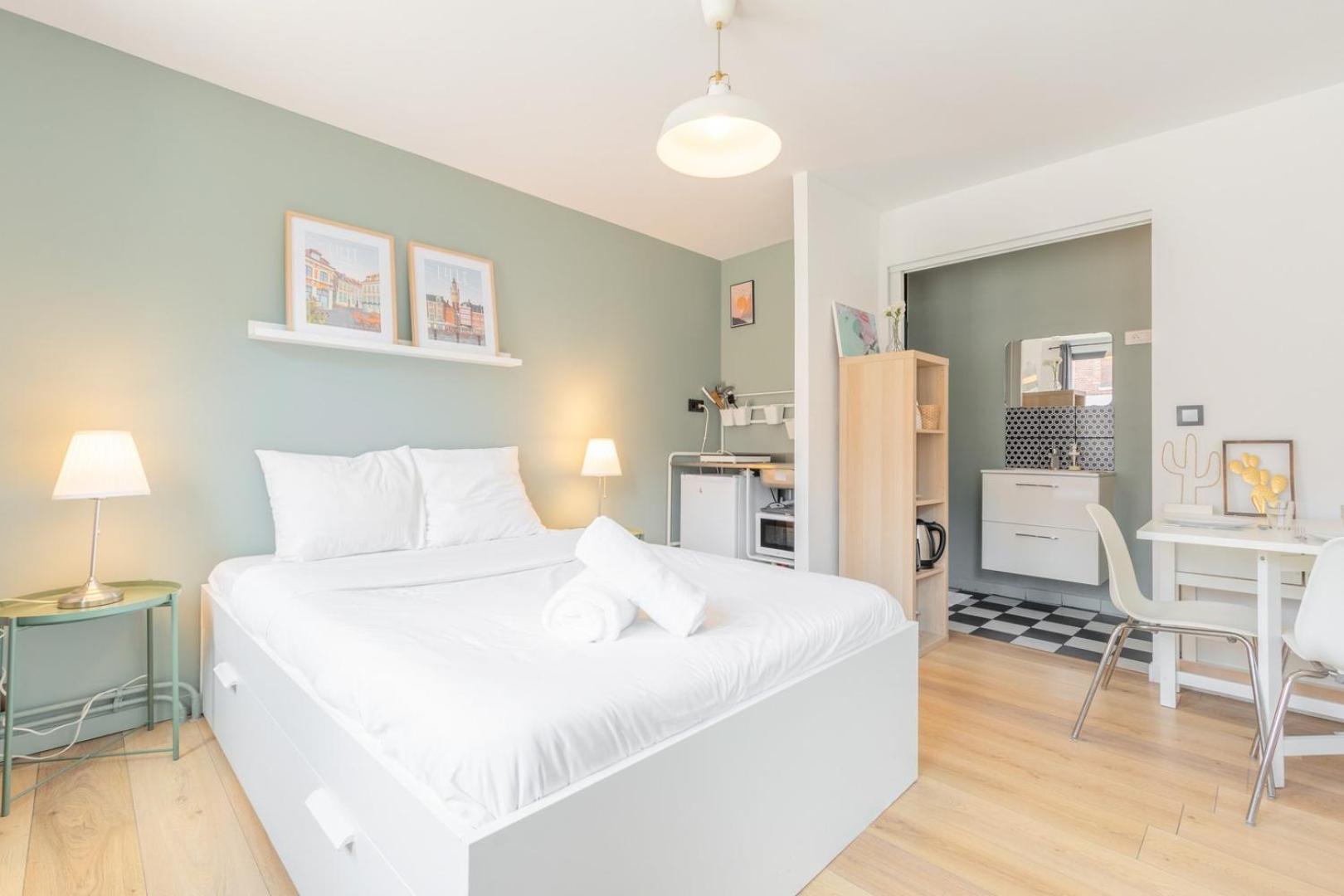 Apartament Lovely Studio Fonctionnel Lille Zewnętrze zdjęcie